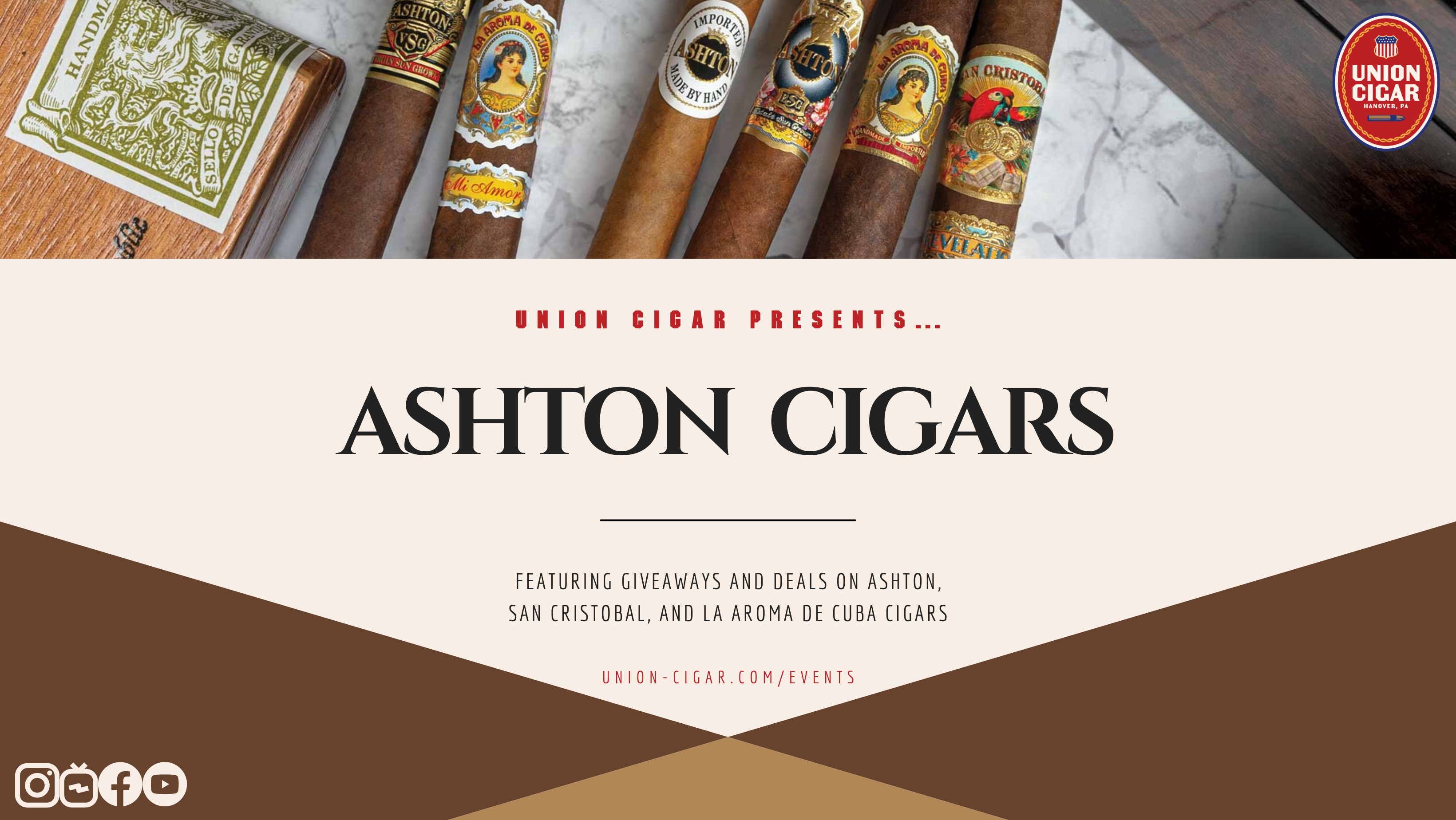 Ashton Cigar Event at Union Cigar Hanover